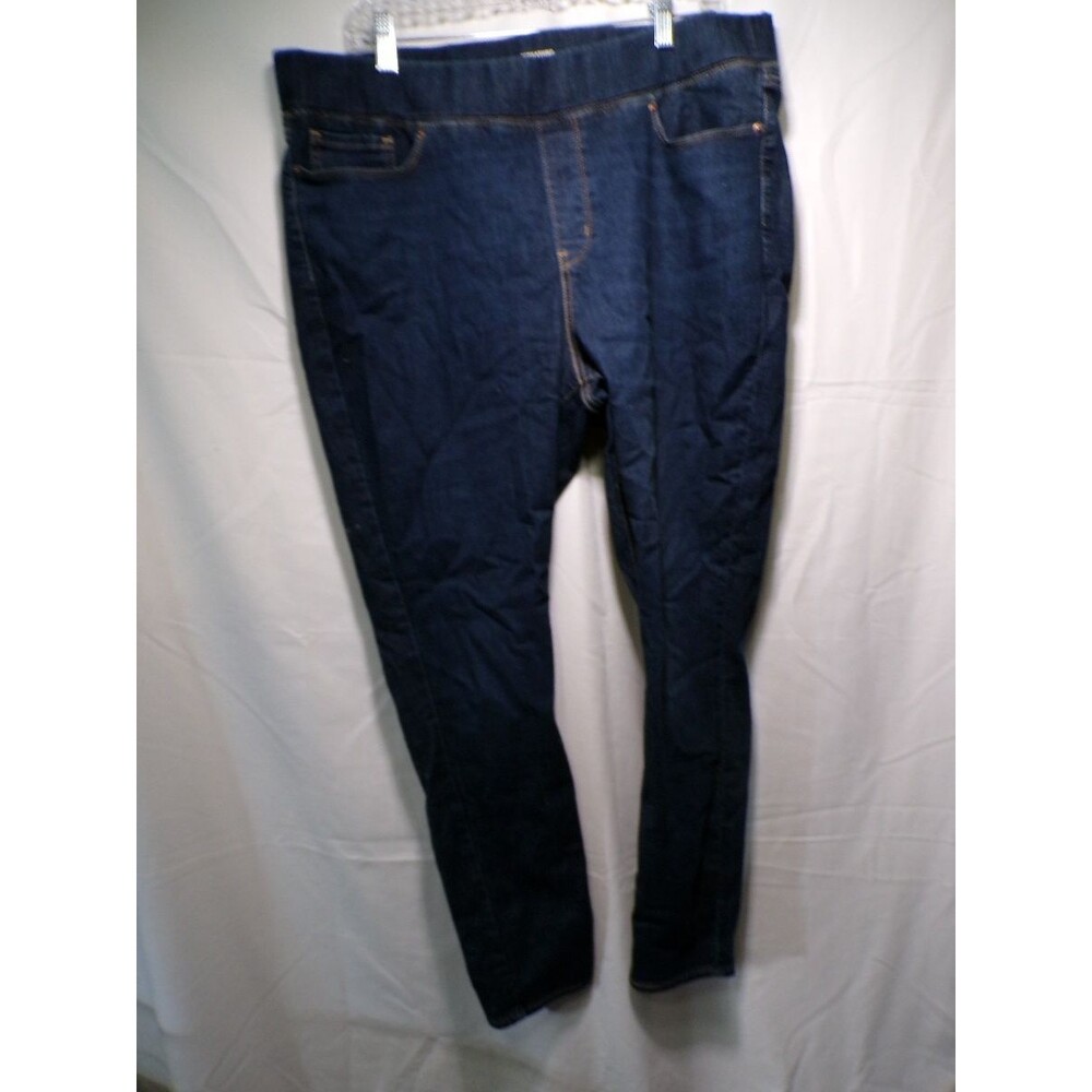 Signature by Levi Strauss Women's Pull On Super Skinny Jeans Size 18